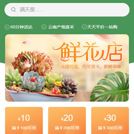 枫木镇花店小程序开发