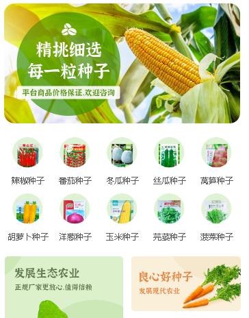 枫木镇农业小程序开发